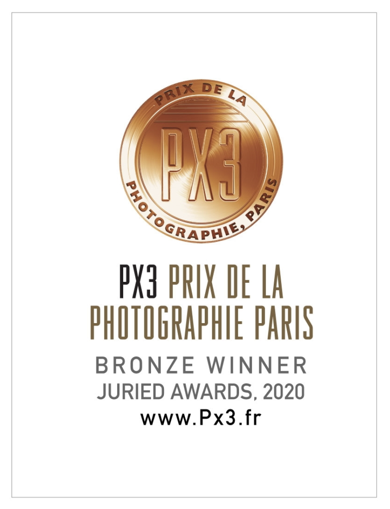 PX3 PRIX De LA PHOTOGRAPHIE PARIS 2020 Fine Art / Landscape, Nature / Seasons「ファインアート / ランドスケープ部門」および「ネイチャー / シーズン部門」に於いて、銅賞 Bronze を受賞しました。